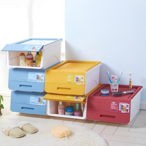现货批发多功能收纳箱儿童玩具塑料整理箱 衣物储物箱 收纳盒批发